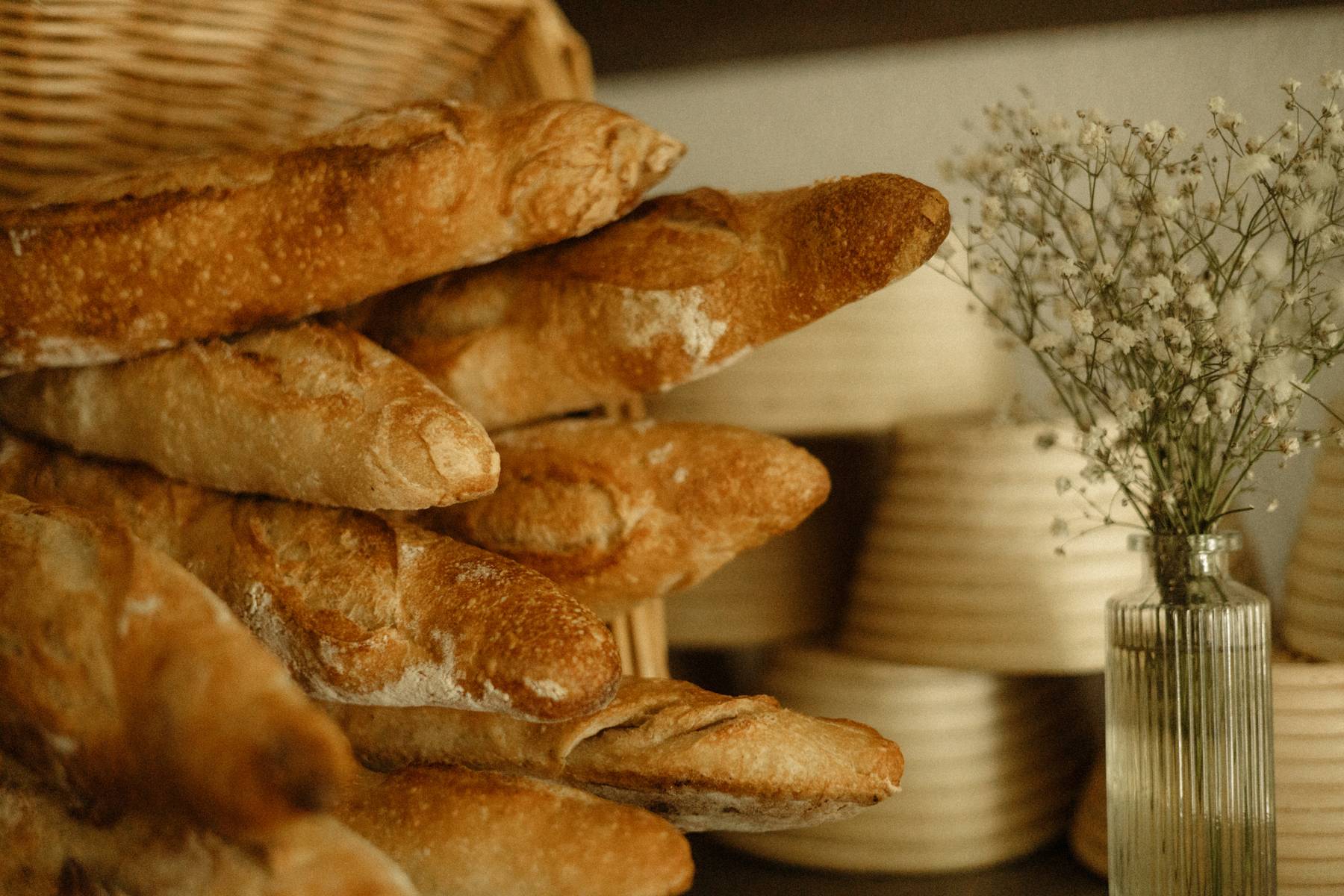 sourdough baguettes