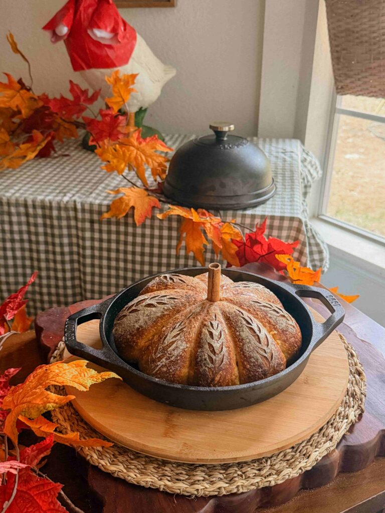 pumpkin spice sourdough