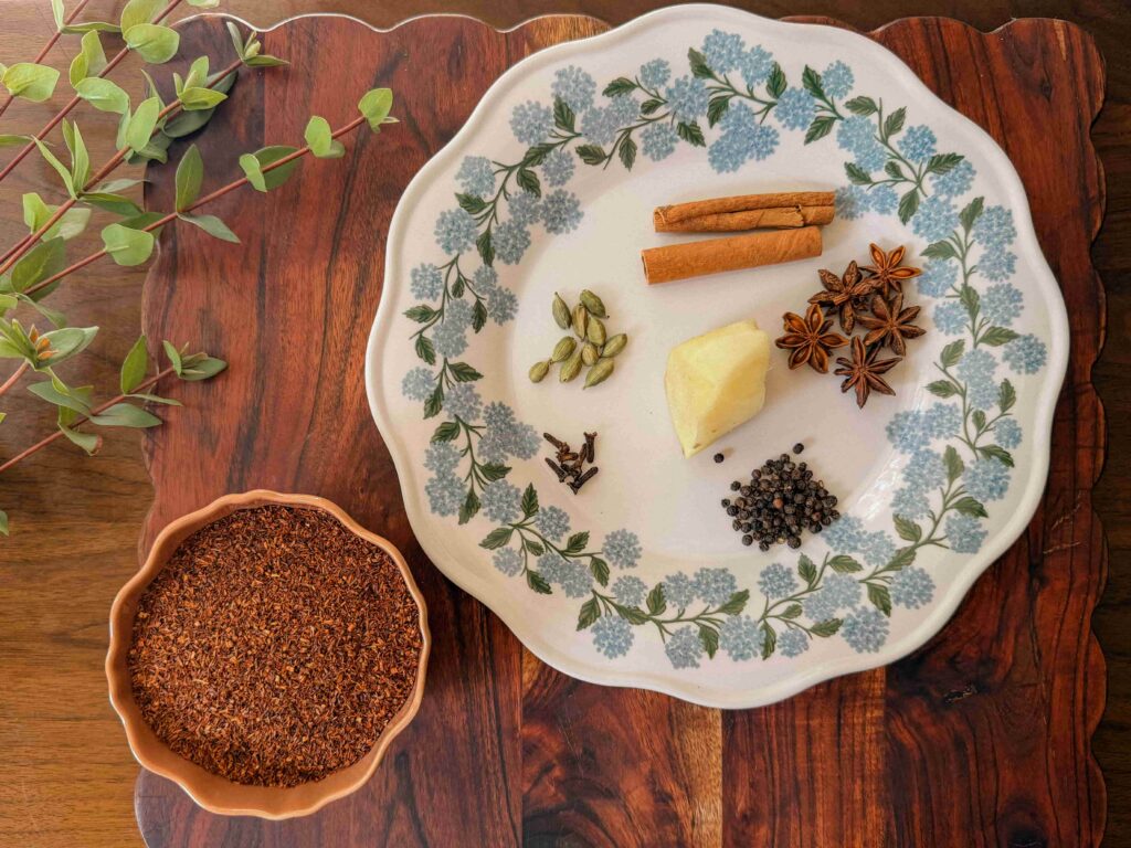 Whole spices for Australian sticky chai